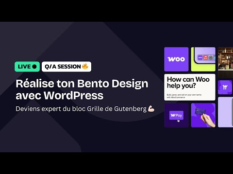 Maitrise le Bento Design avec WordPress